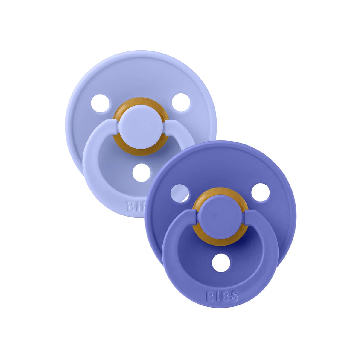 BIBS Colour Dummies - Round | Latex - Hush and Grape