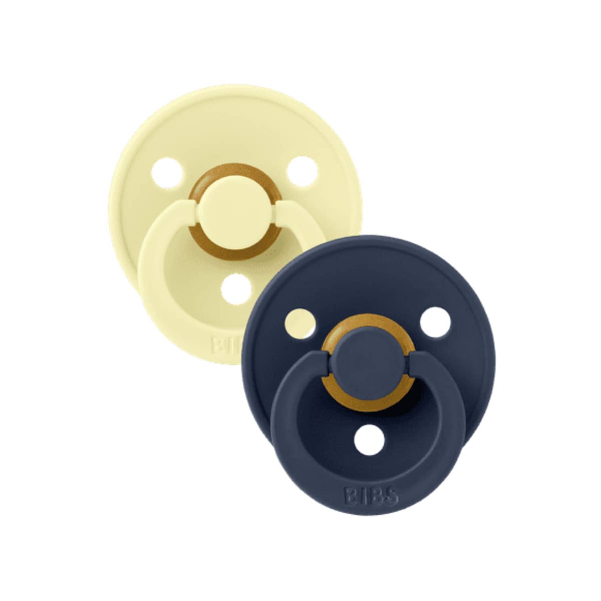 BIBS Colour Dummies - Round | Latex - Luna and Deep Space