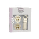 BIBS Colour Dummy + Loop Gift Set - Ivory