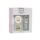 BIBS Colour Dummy + Loop Gift Set - Sage