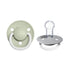 BIBS De Lux Dummies - Round | One Size | Silicone Night - Sage Cloud