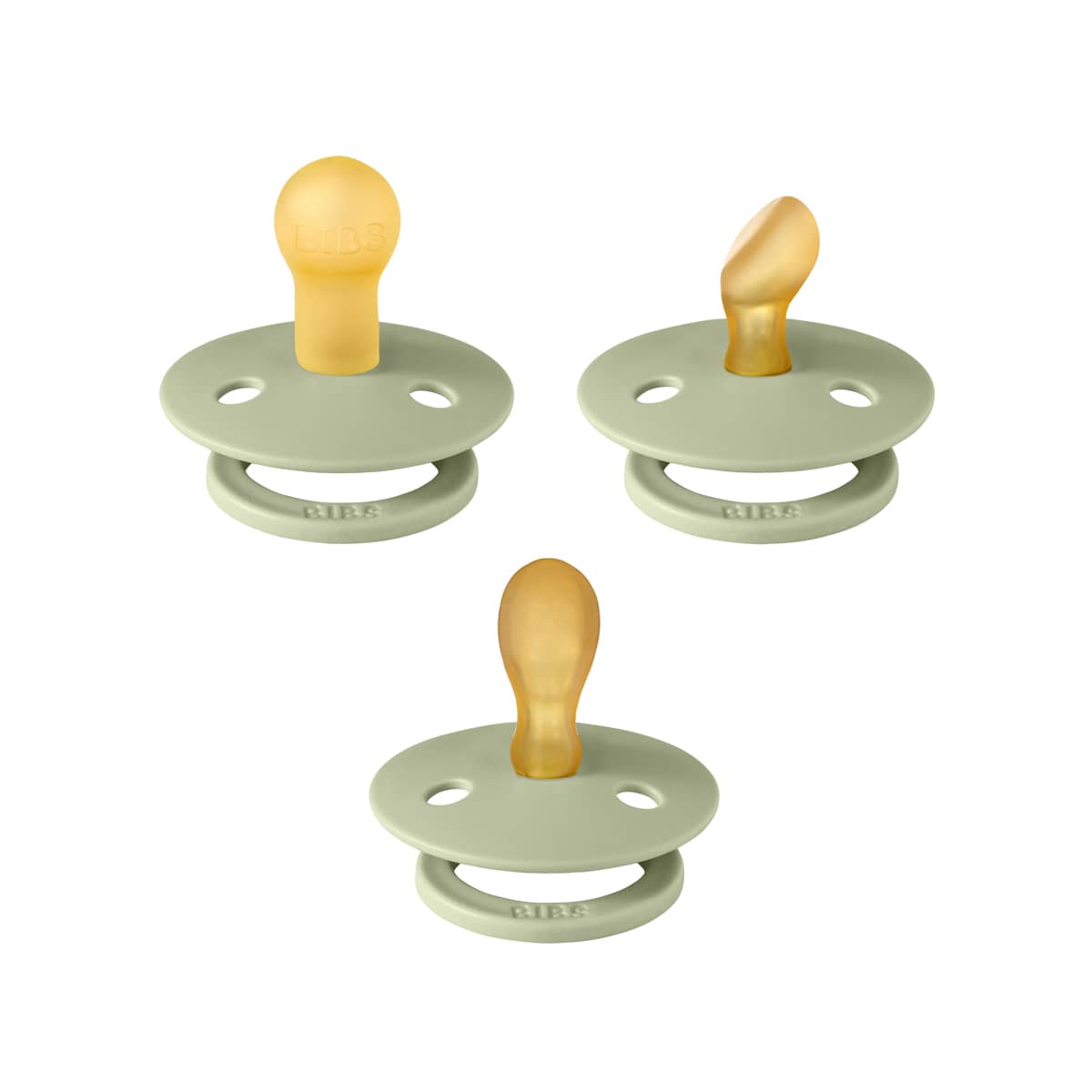 BIBS Dummies Try-It Colour Assorted Styles Size Latex