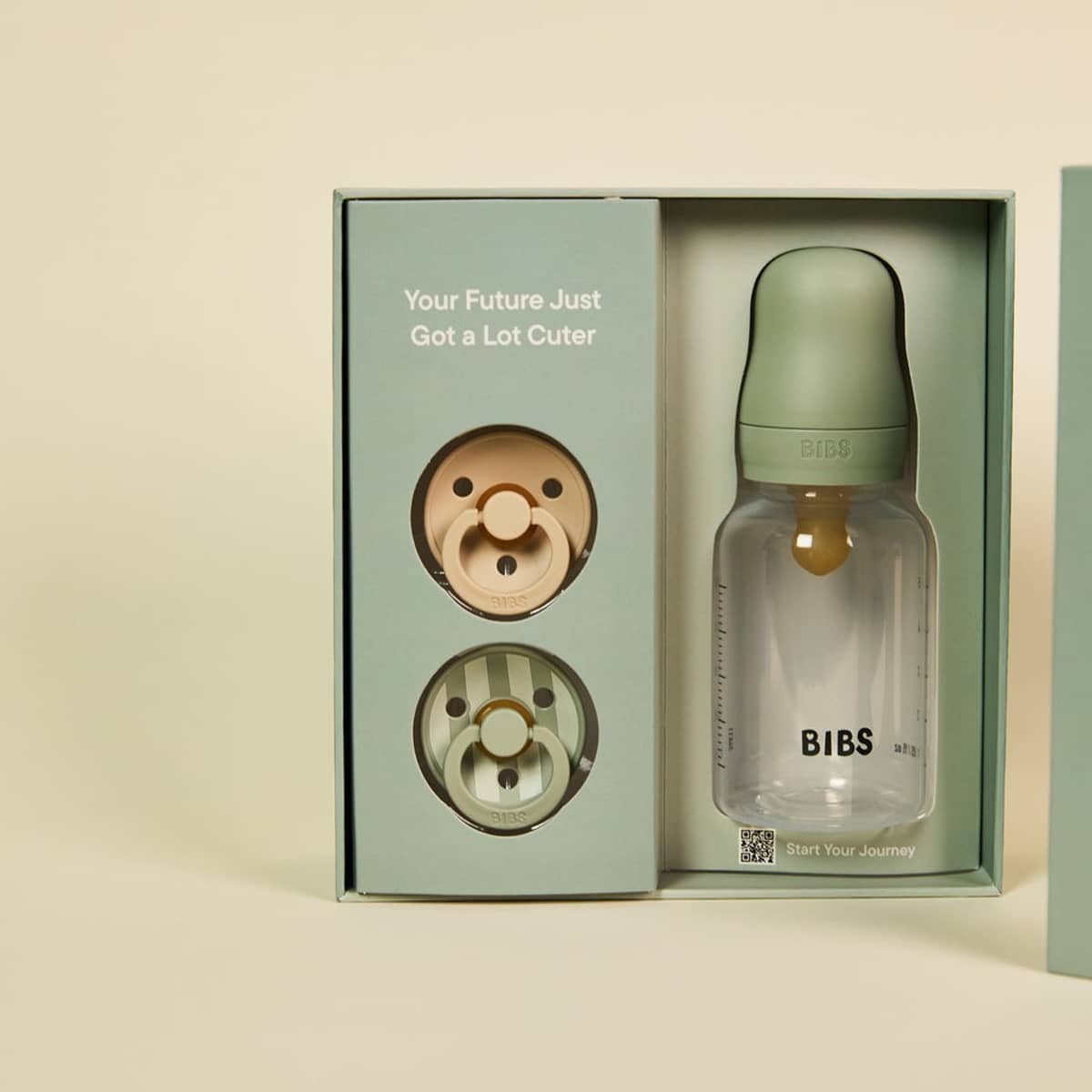BIBS Baby Sprinkle Gift Set - Sage