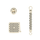 BIBS Soothe & Go Gift Set - Polka Ivory/Black