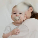 BIBS Infinity Dummies - Anatomical Silicone - Ivory/Sage