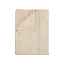BIBS Knitted Pointelle Blanket - Ivory