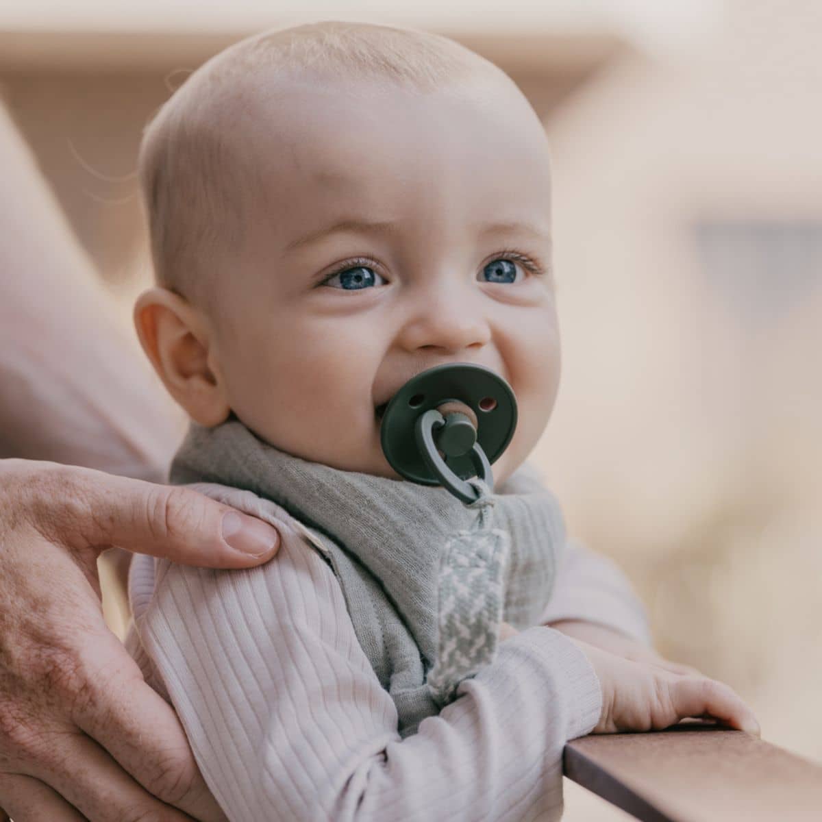 BIBS Paci Braid Pacifier Clip