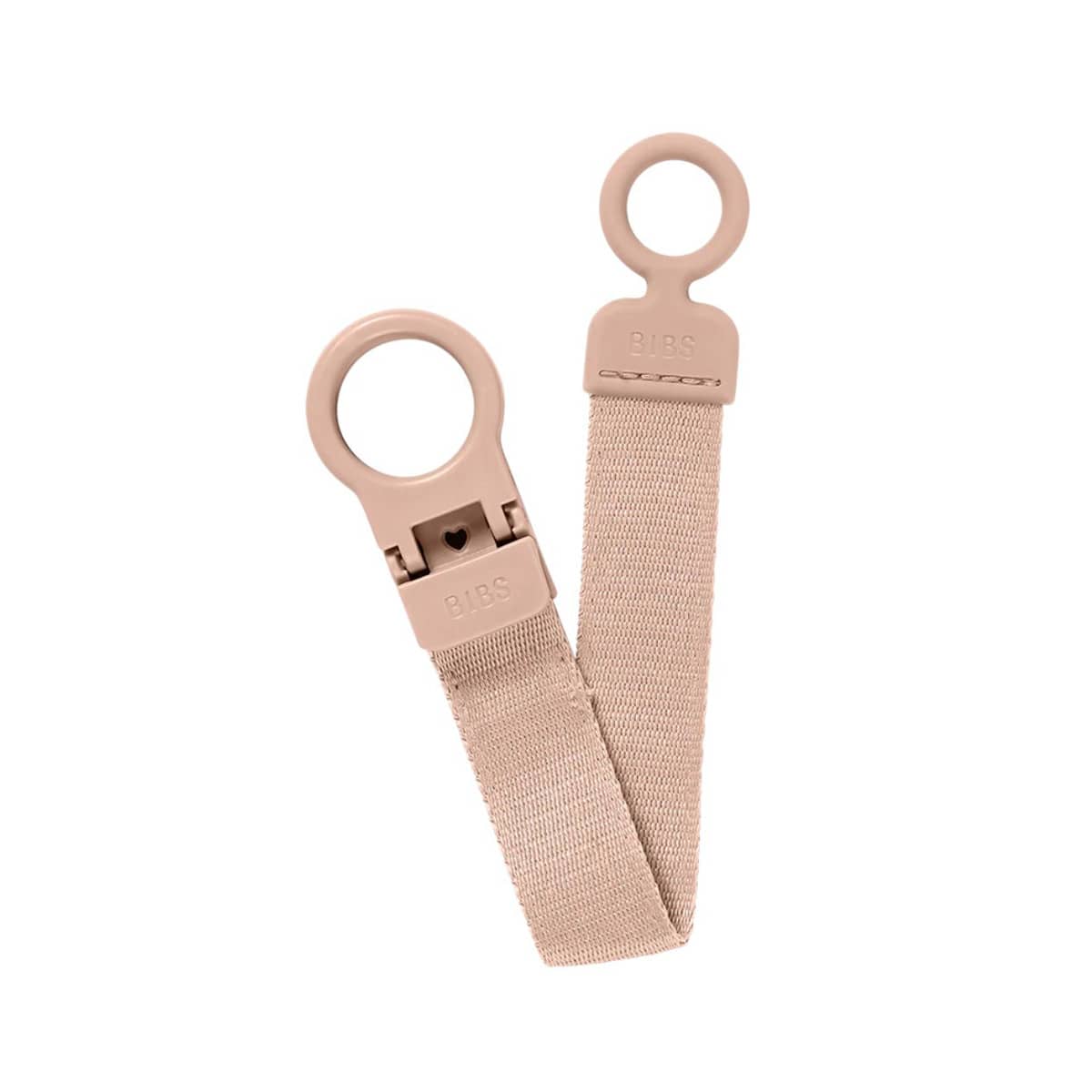 BIBS Pacifier Clip Loop - Blush