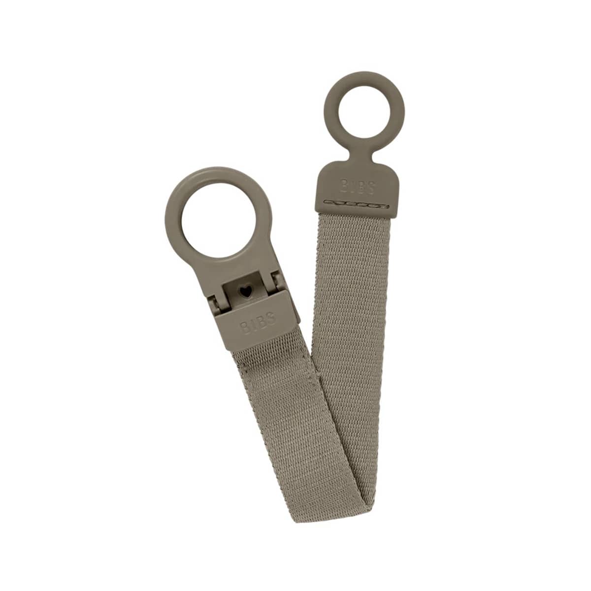 BIBS Pacifier Clip Loop - Dark Oak