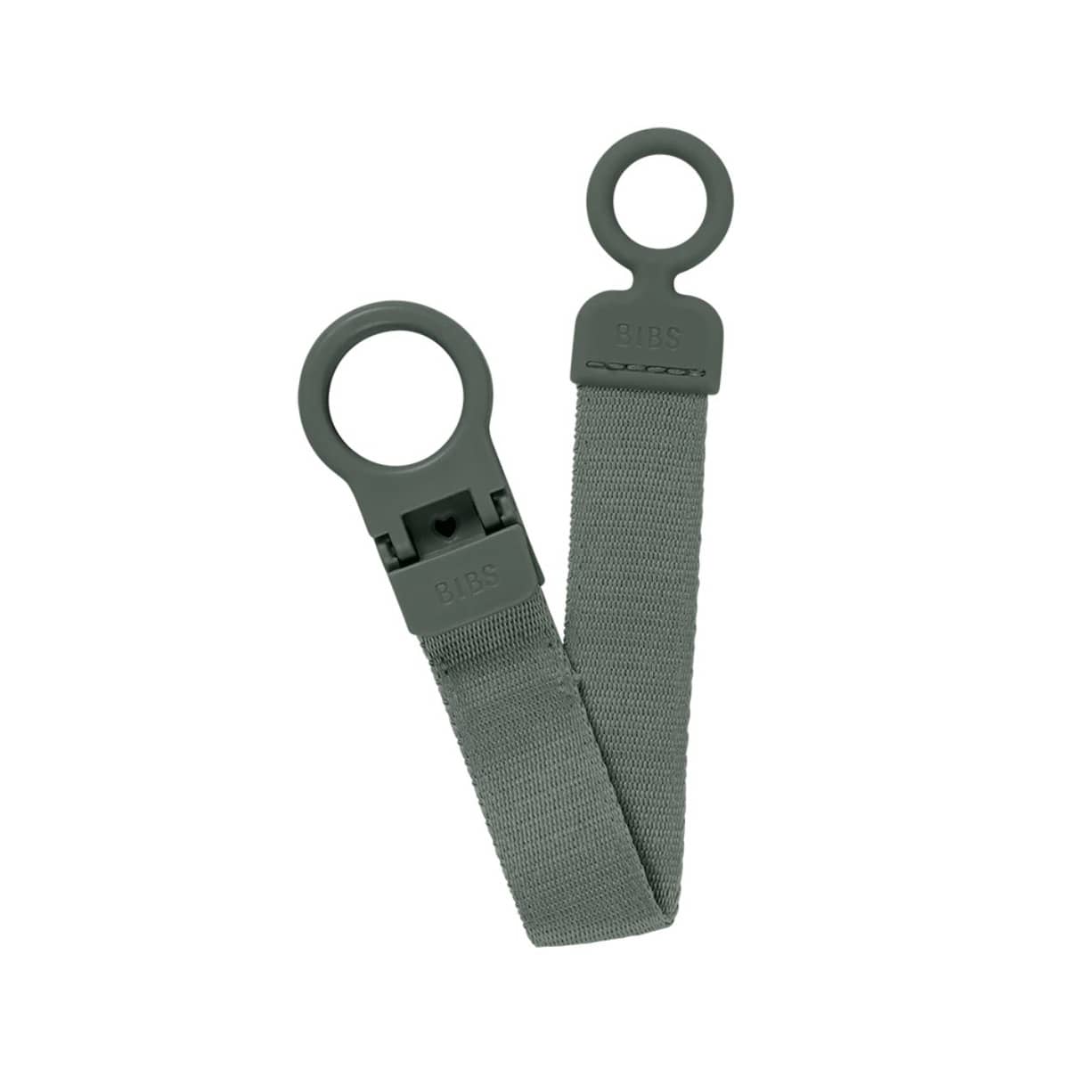 BIBS Pacifier Clip Loop - Pine
