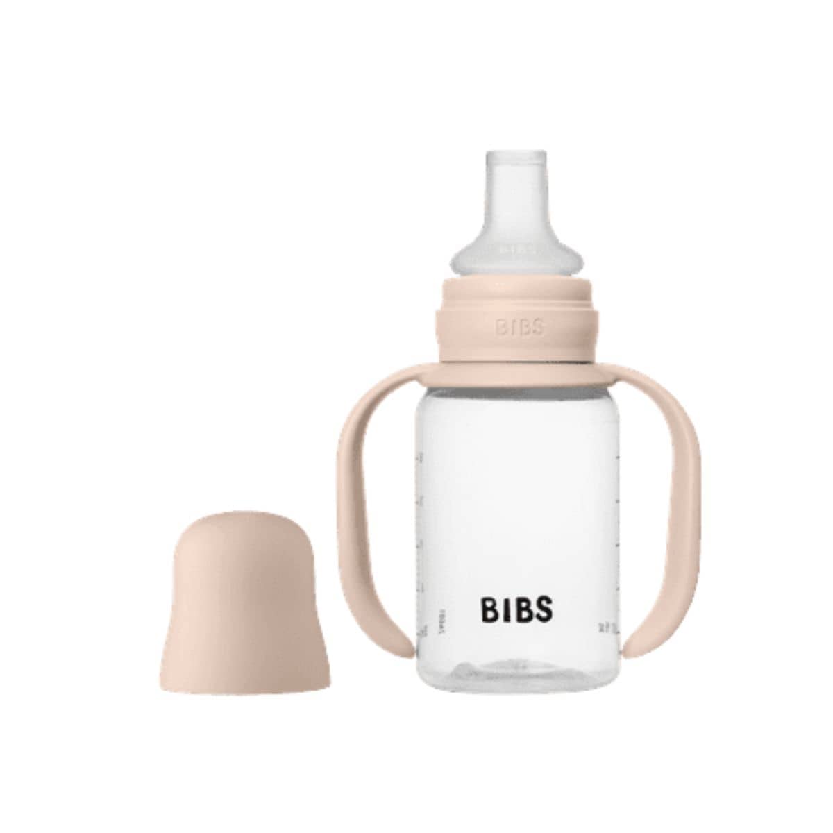 BIBS Sippy Bottle - Silicone Spout - 150ml - Blush