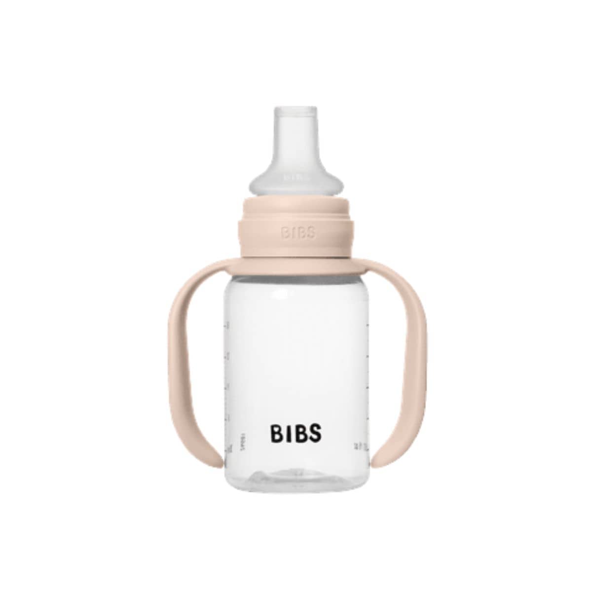 BIBS Sippy Bottle - Silicone Spout - 150ml - Blush