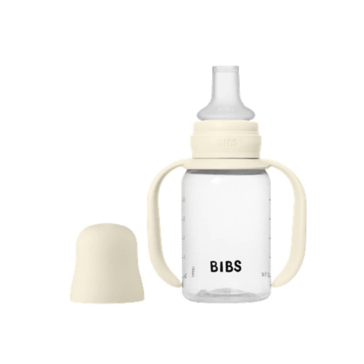BIBS Sippy Bottle - Silicone Spout - 150ml - Ivory