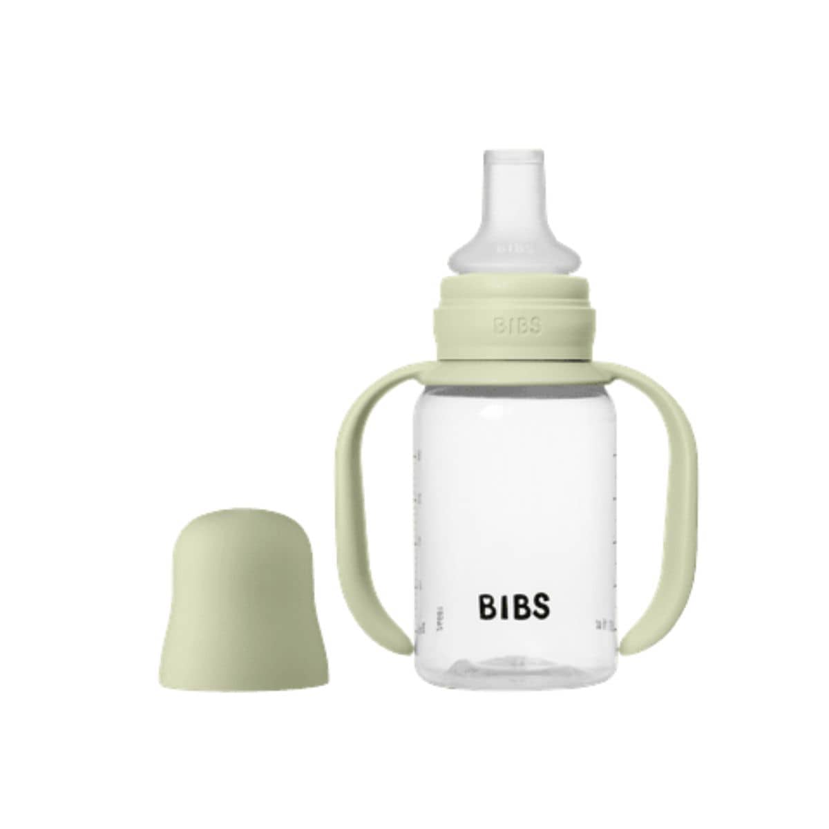 BIBS Sippy Bottle - Silicone Spout - 150ml - Sage