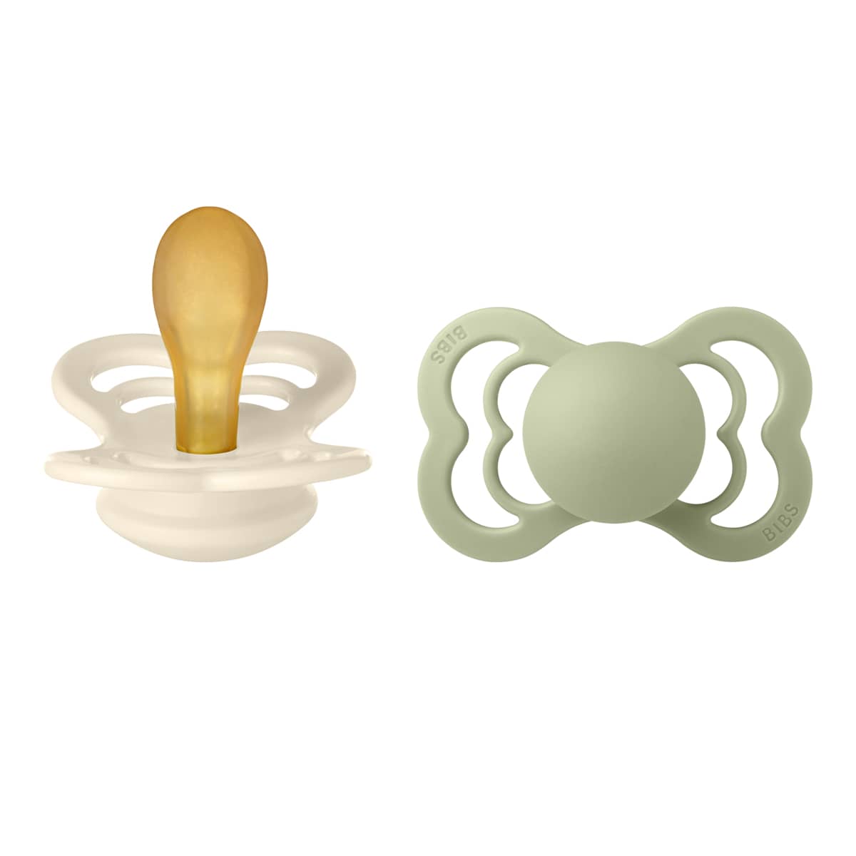 BIBS Supreme Dummies - Symmetrical - Ivory/Sage