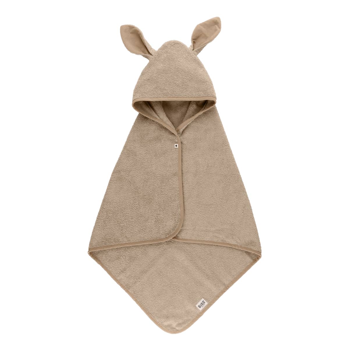 BIBS Kangaroo Hoodie Towel - Vanilla