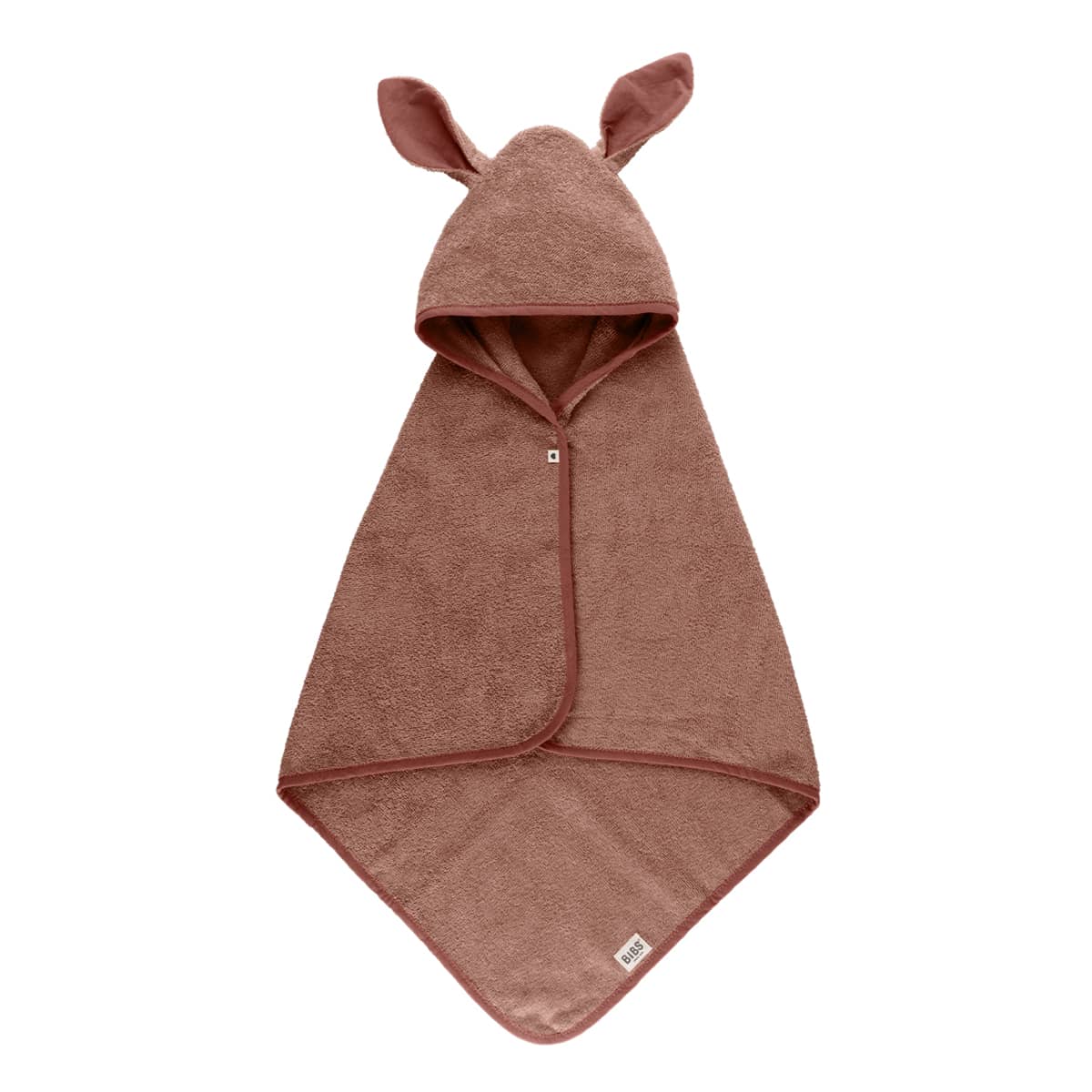 BIBS Kangaroo Hoodie Towel - Woodchuck