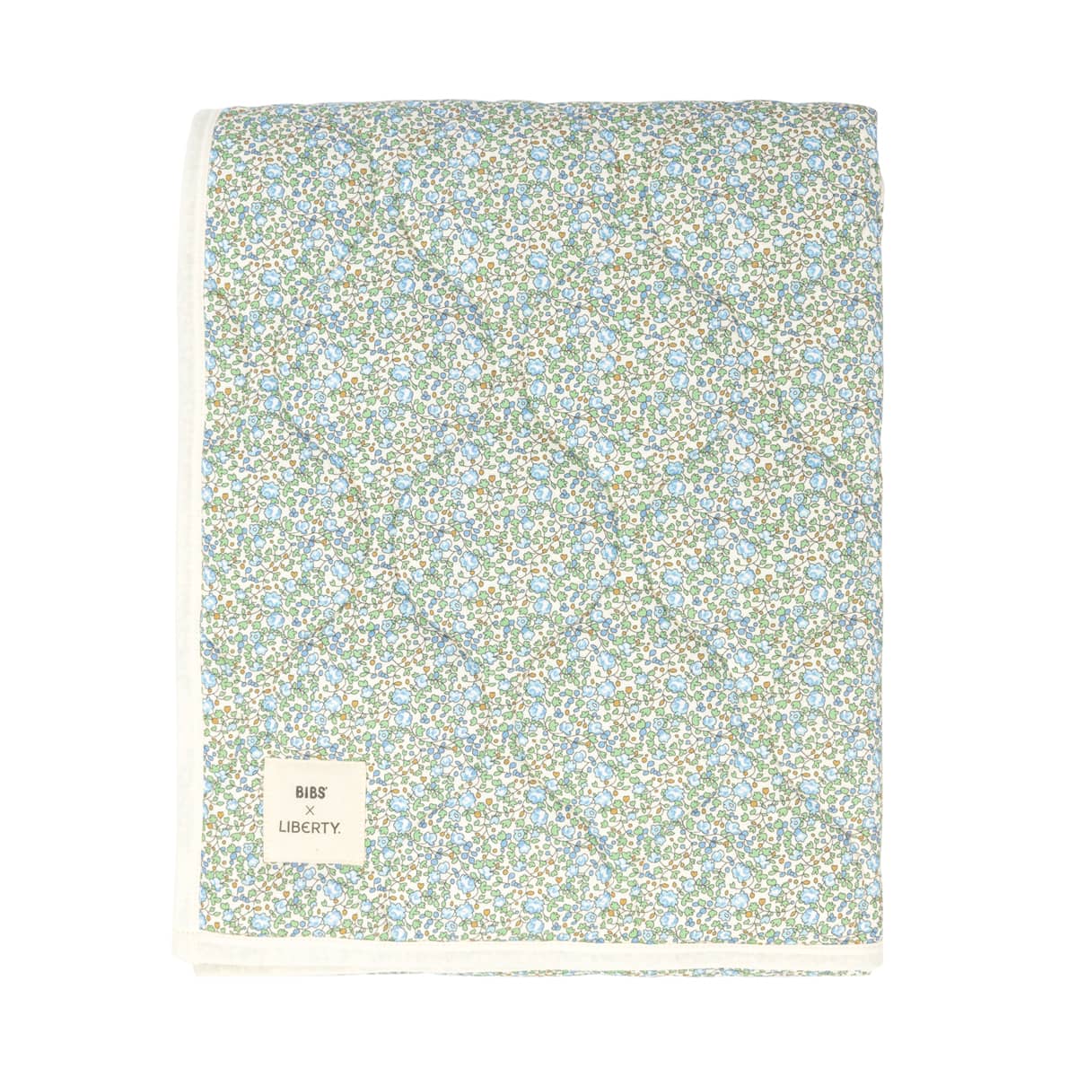BIBS x LIBERTY Quilted Blanket - Eloise / Ivory