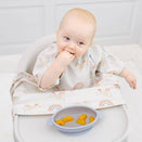 BIBaDO Baby Coverall Bib - Short Sleeve - Fairytale Foodies