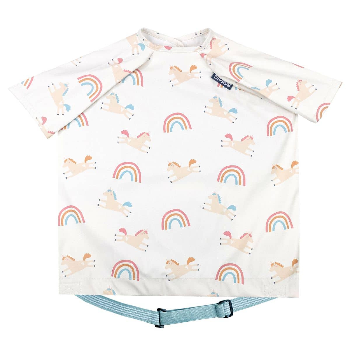 BIBaDO Baby Coverall Bib - Short Sleeve - Fairytale Foodies