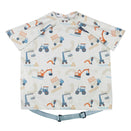 BIBaDO Baby Coverall Bib - Short Sleeve - Little Loaders