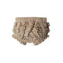 Babu Organic Muslin Ruffle Bloomers - Evelyn - Oat