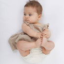 Babu Organic Muslin Sleeveless Dress - Mia - Oat