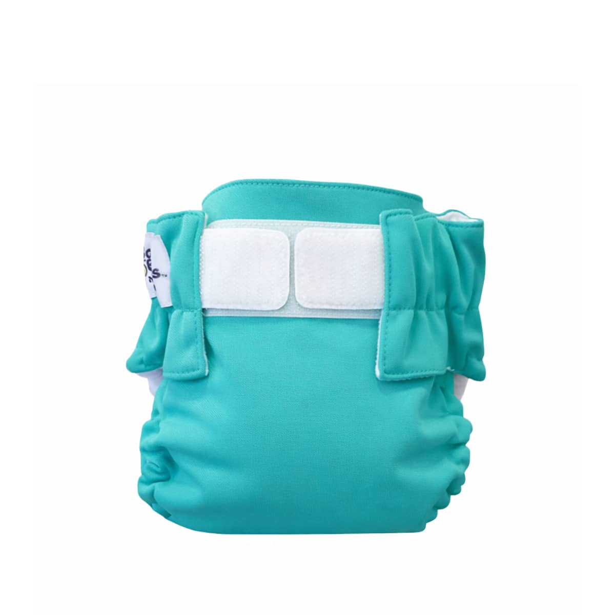 Baby BeeHinds Newborn AIO Cloth Nappy - Marine Green