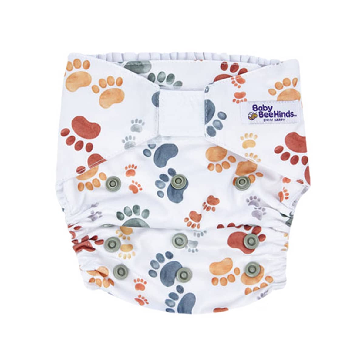 Baby BeeHinds Swim Nappy - Paw Print