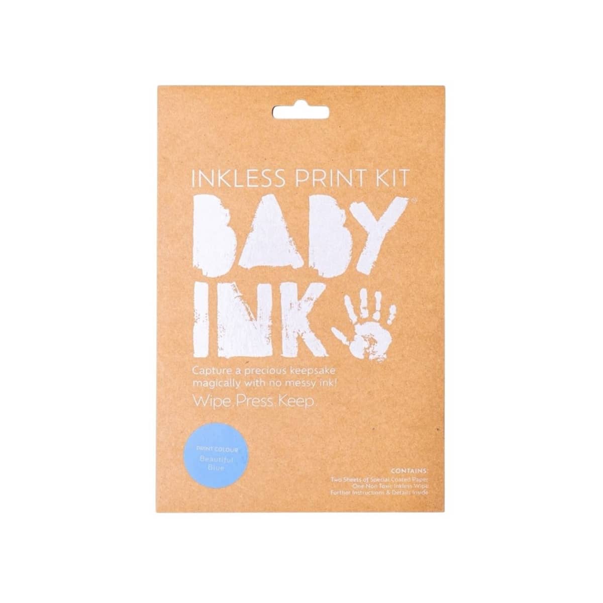 Baby Ink Inkless Print Kit - Beautiful Blue