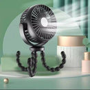 Baby Sleep Pods Rechargeable Octopus Pram Fan