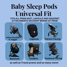 Baby Sleep Pods Universal Blackout Pram Sleep Aid