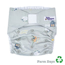 Baby BeeHinds Swim Nappy - Recycled PUL - Farm Days