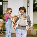BabyBjorn Baby Carrier Hold - Sand Grey Brushed Woven