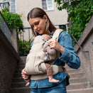 BabyBjorn Baby Carrier Hold - Sand Grey Brushed Woven