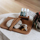 Baisik Vegan Leather Nappy Wallet - Tan