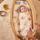 Banabae Bamboo / Organic Cotton Swaddle - Salty Soul