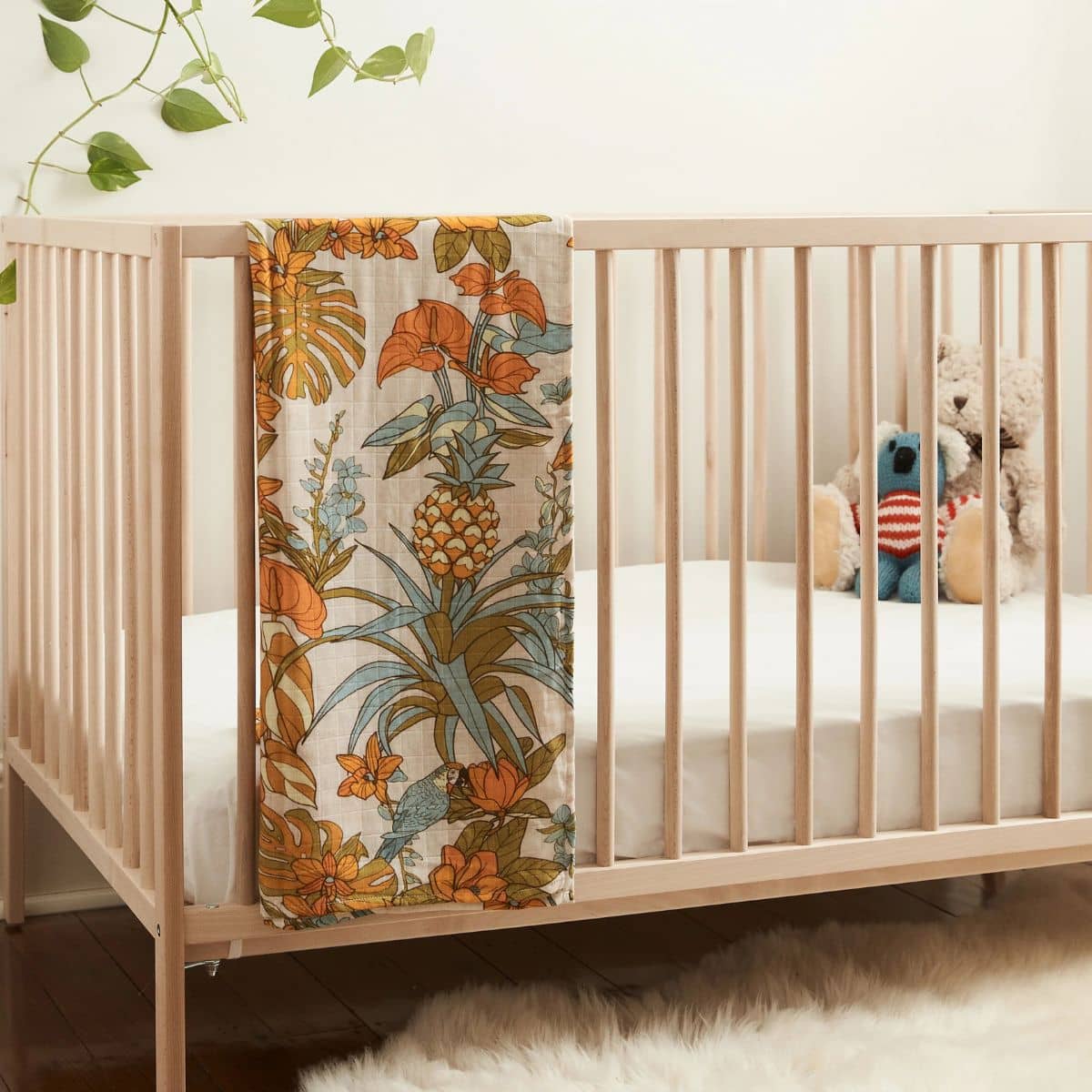 Banabae Bamboo / Organic Cotton Swaddle - Tropicana