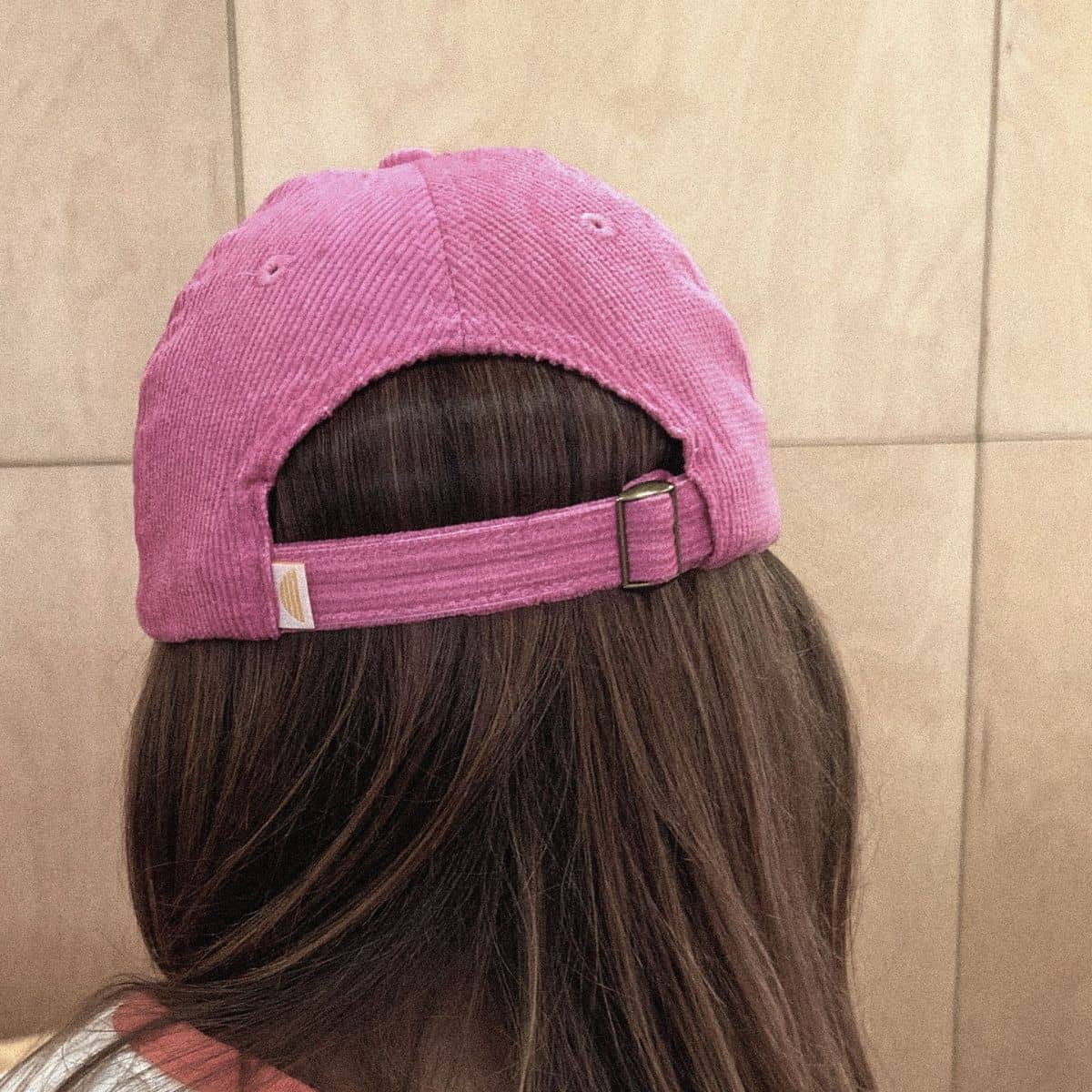 Banabae Organic Cord Pink Baseball Cap - Rad Aunty