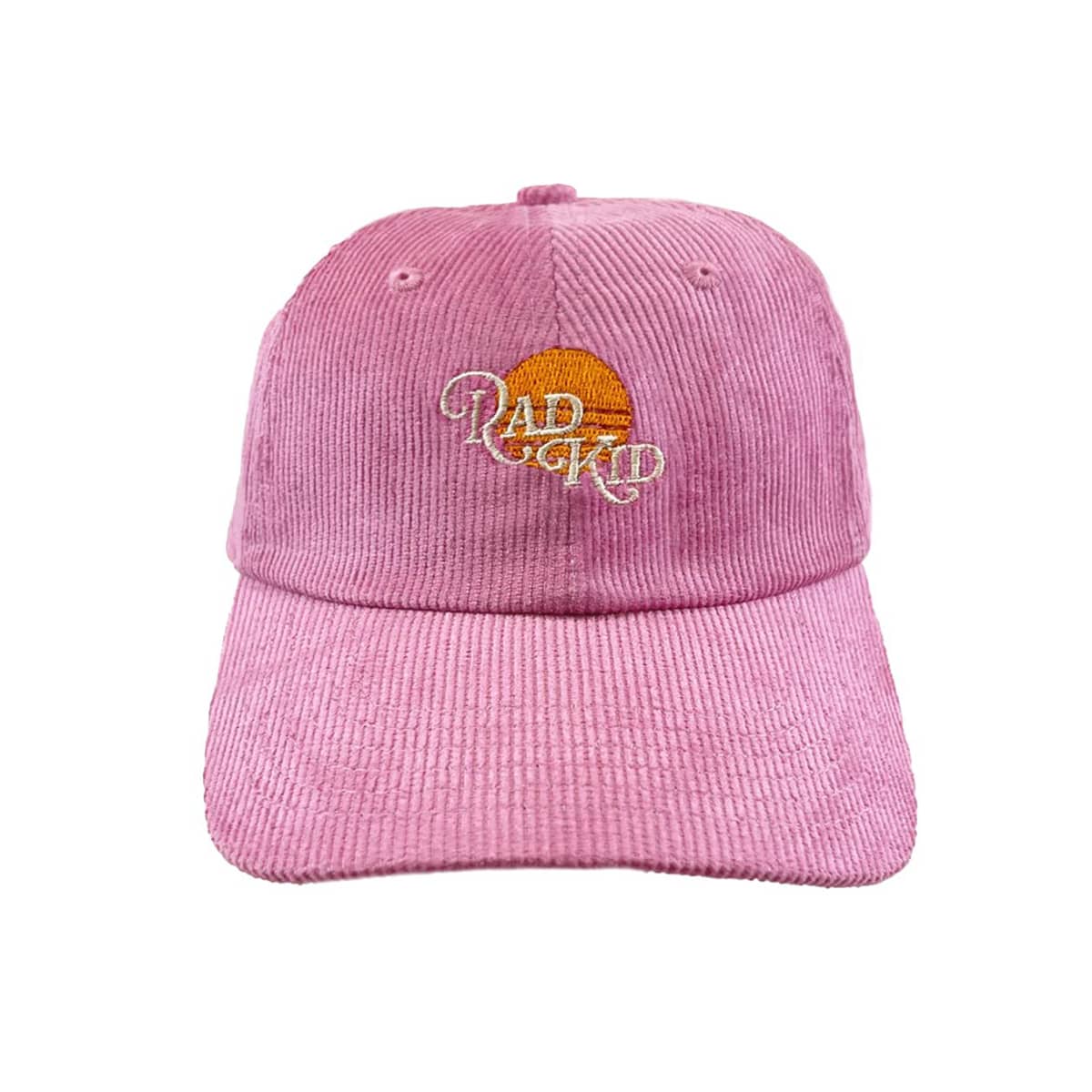 Banabae Organic Cord Pink Baseball Cap - Rad Kid
