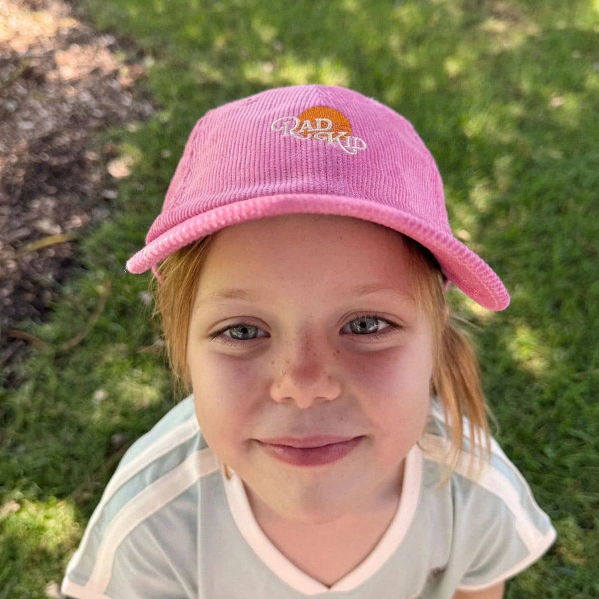 Banabae Organic Cord Pink Baseball Cap - Rad Kid