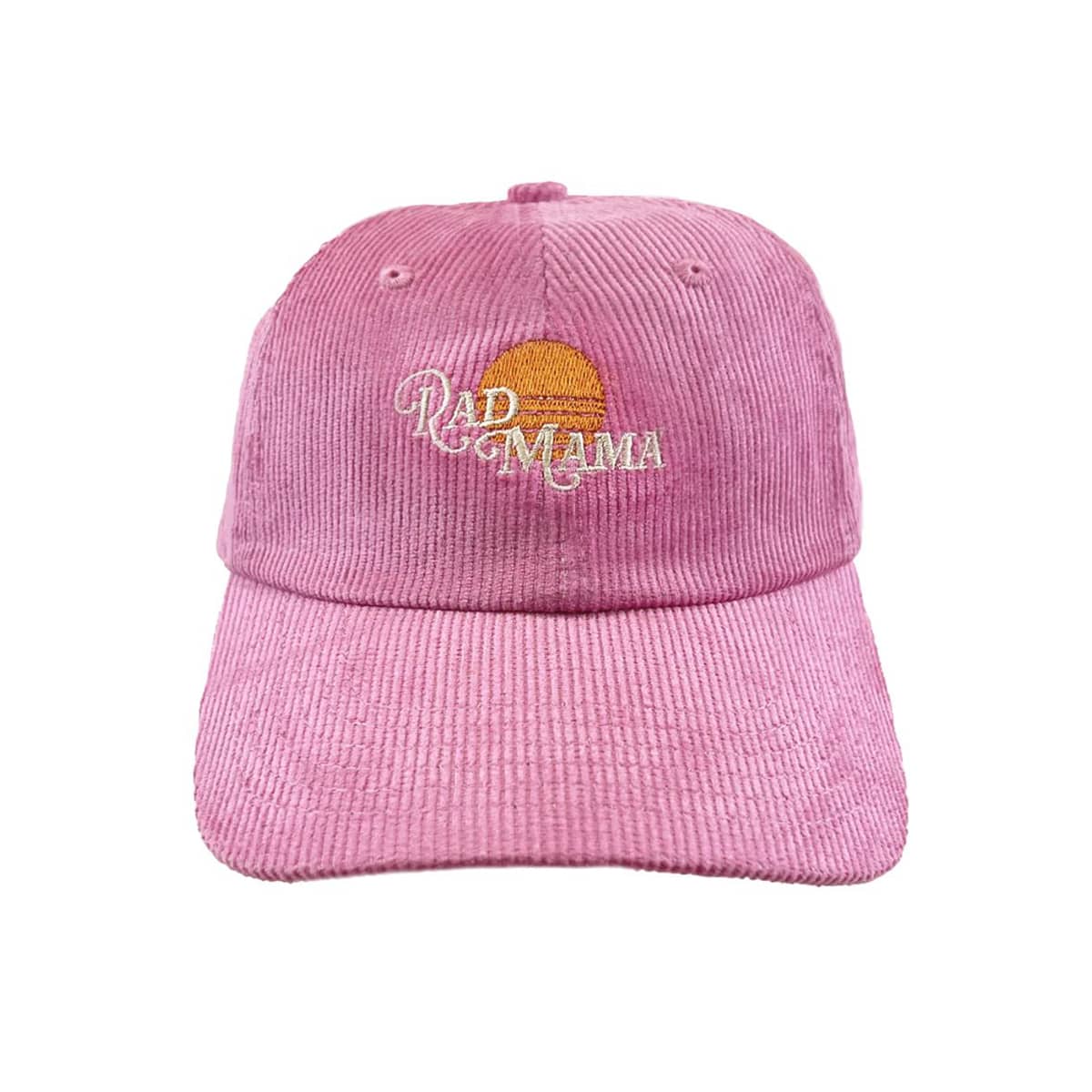 Banabae Organic Cord Pink Baseball Cap - Rad Mama