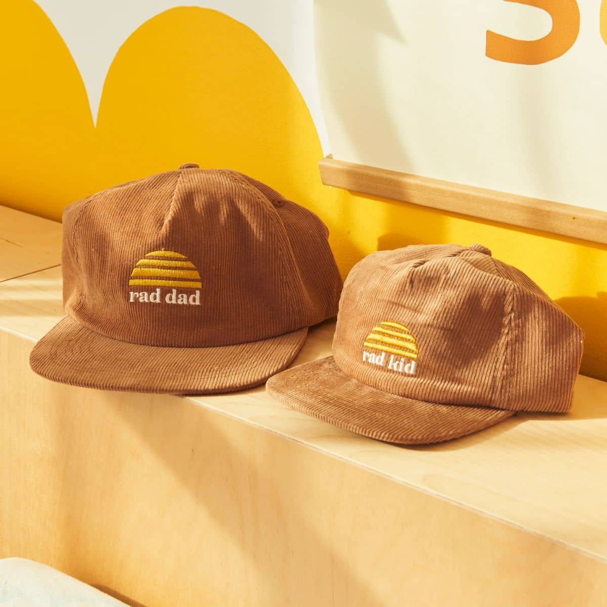 Banabae Organic Cord Tan Baseball Cap - Rad Kid