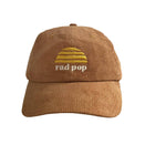 Banabae Organic Cord Tan Baseball Cap - Rad Pop