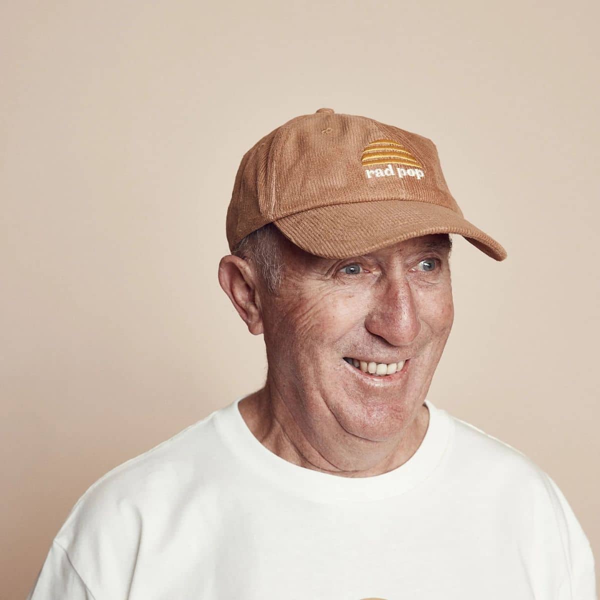 Banabae Organic Cord Tan Baseball Cap - Rad Pop
