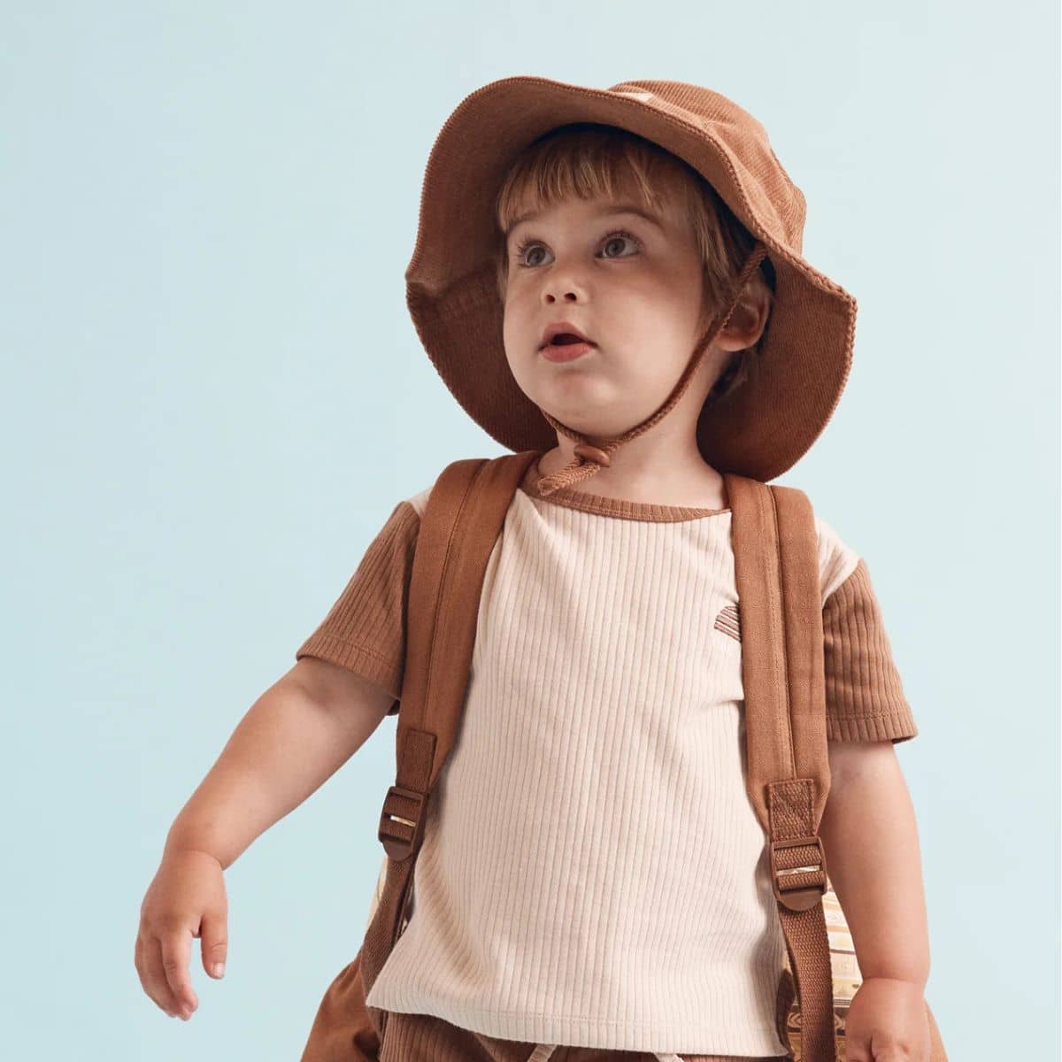 Banabae Organic Cord Tan Bucket Hat - Rad Kid