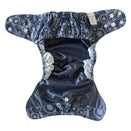 Bare and Boho Flexi Cover Nappy 2.0 - One Size - Jellyfish Tide