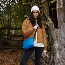 Base Cloud Collection - Stash Base Crossbody Bag - Bleu