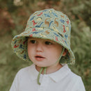 Bedhead Baby Bucket Hat with Strap - Limited Edition - Dino