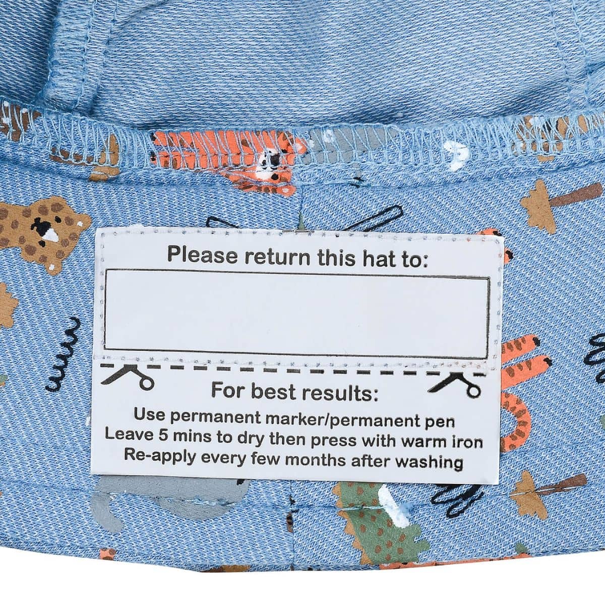 Bedhead Baby Bucket Hat with Strap - Limited Edition - Safari